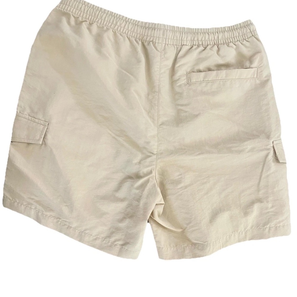 NWT-Original Use Men's Sz Med Regular Fit Cargo Shorts 7" Khaki Draw String - Picture 9 of 10